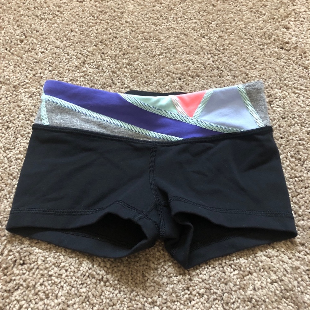 Ivivva Athletica Rhythmic Shorts Girls Size 6